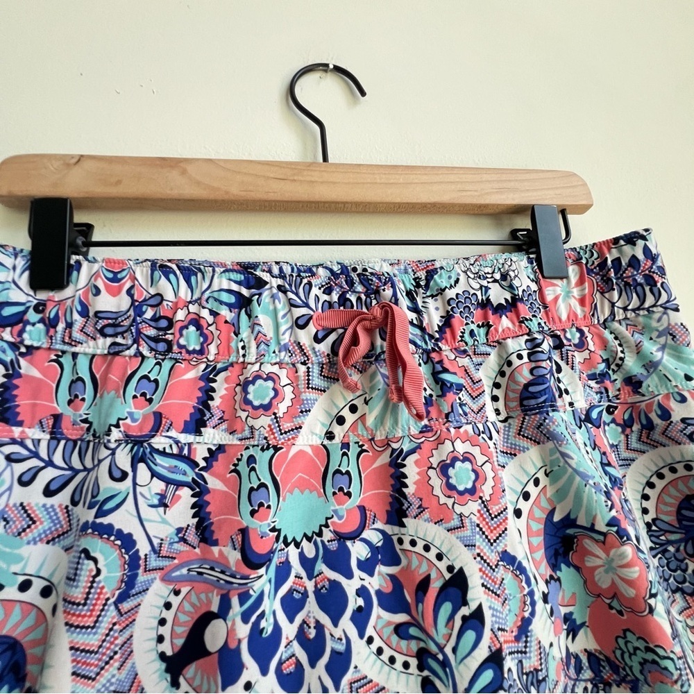 T by Talbots Summer Sporty Athletic Breathable Elastic Waist Skort Paisley M - Picture 3 of 13